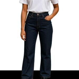 Vintage Shepler High Rise Boot Cut Jeans in Indigo Denim Size 10 Regular NWT